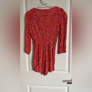 Dynamite cute summer floral romper